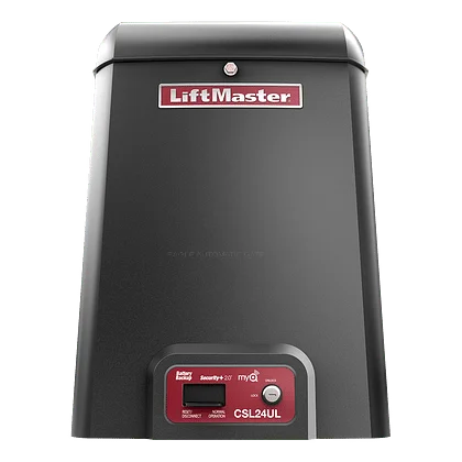 LiftMaster CSL24UL slide-gate operator, front view
