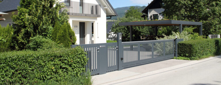 Security Gate and fence