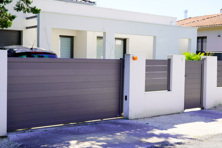beautiful sliding gate