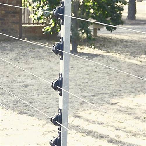 installing front wall perimeter with electric gate system